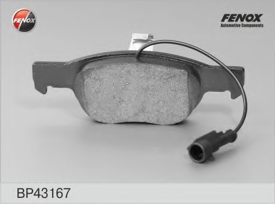 FENOX BP43167 Brake Pad Set, disc brake